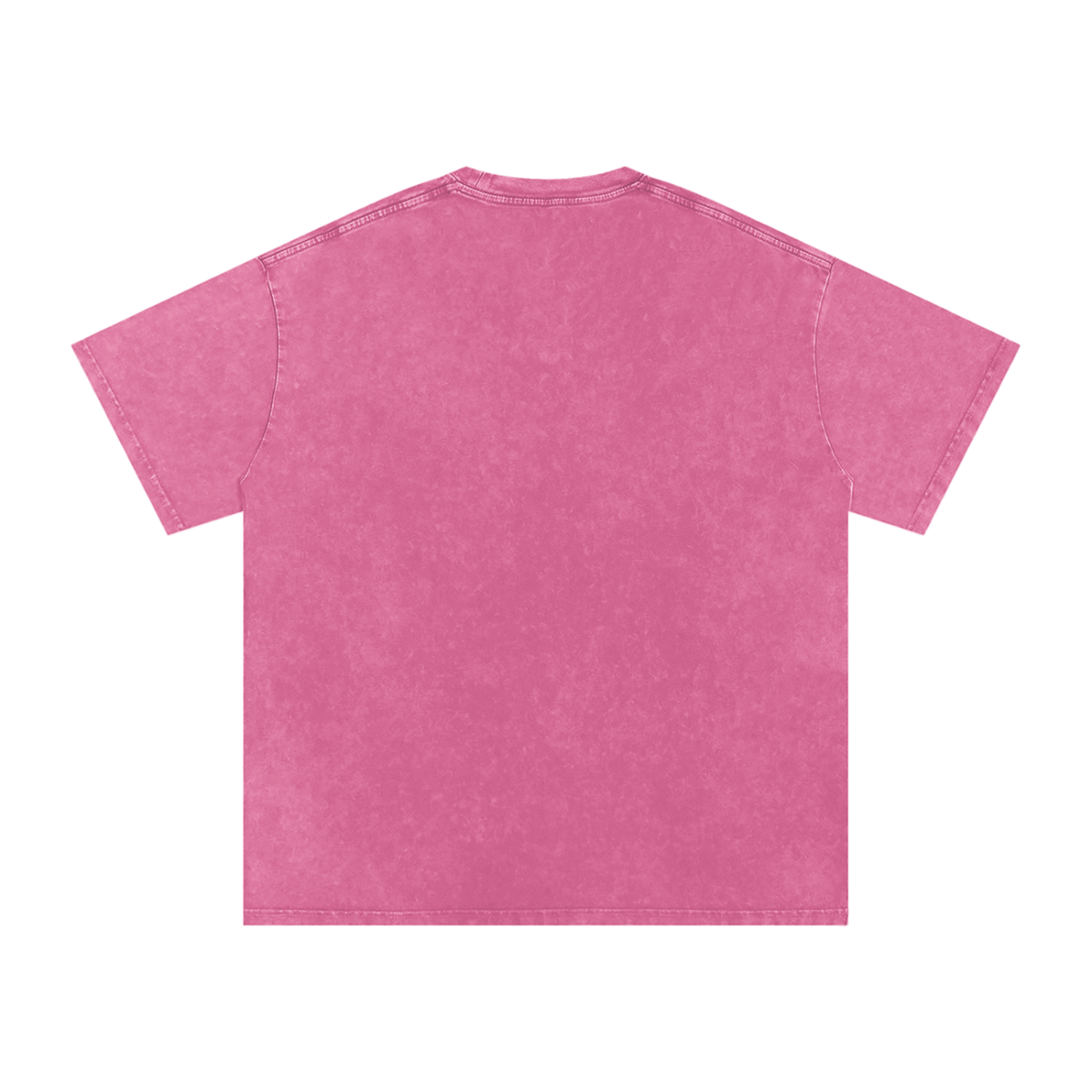 Tiger with bubblegum Snow Washed Oversized Cotton T-Shirt