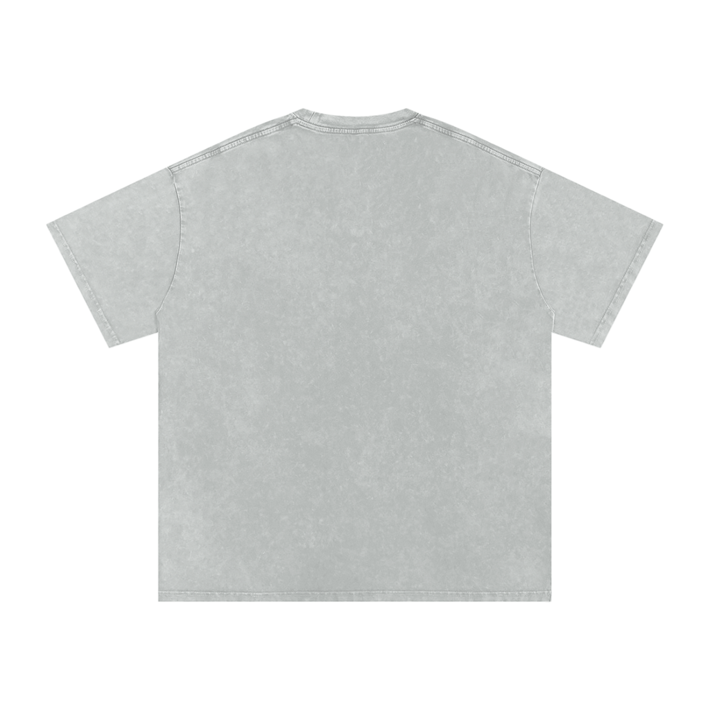 Spoiled Snow Washed Oversized Cotton T-Shirt
