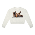 Somebodys feral mom Women's Crewneck Sweatshirt