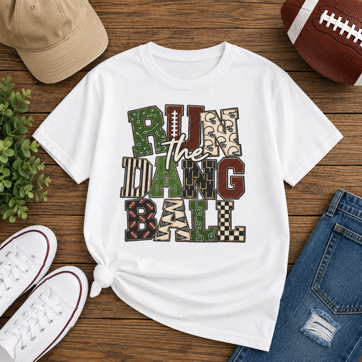 Ruling the Dawg - Football Graphic T-Shirt