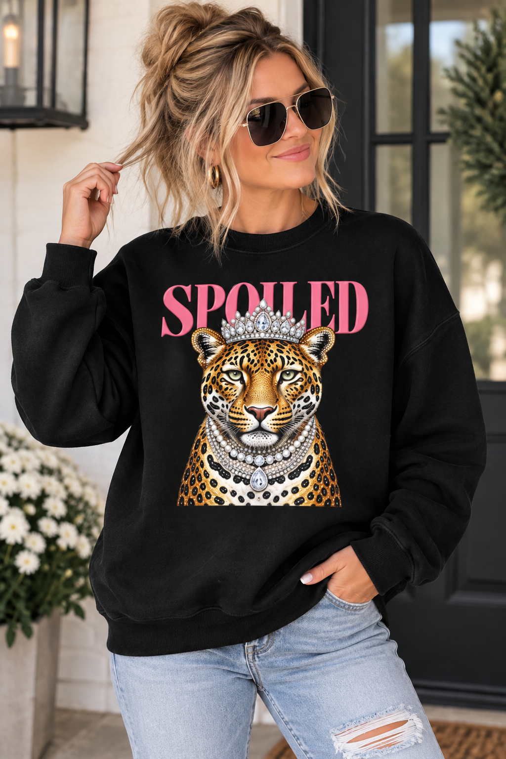 Spoiled Fleeced Sweatshirt